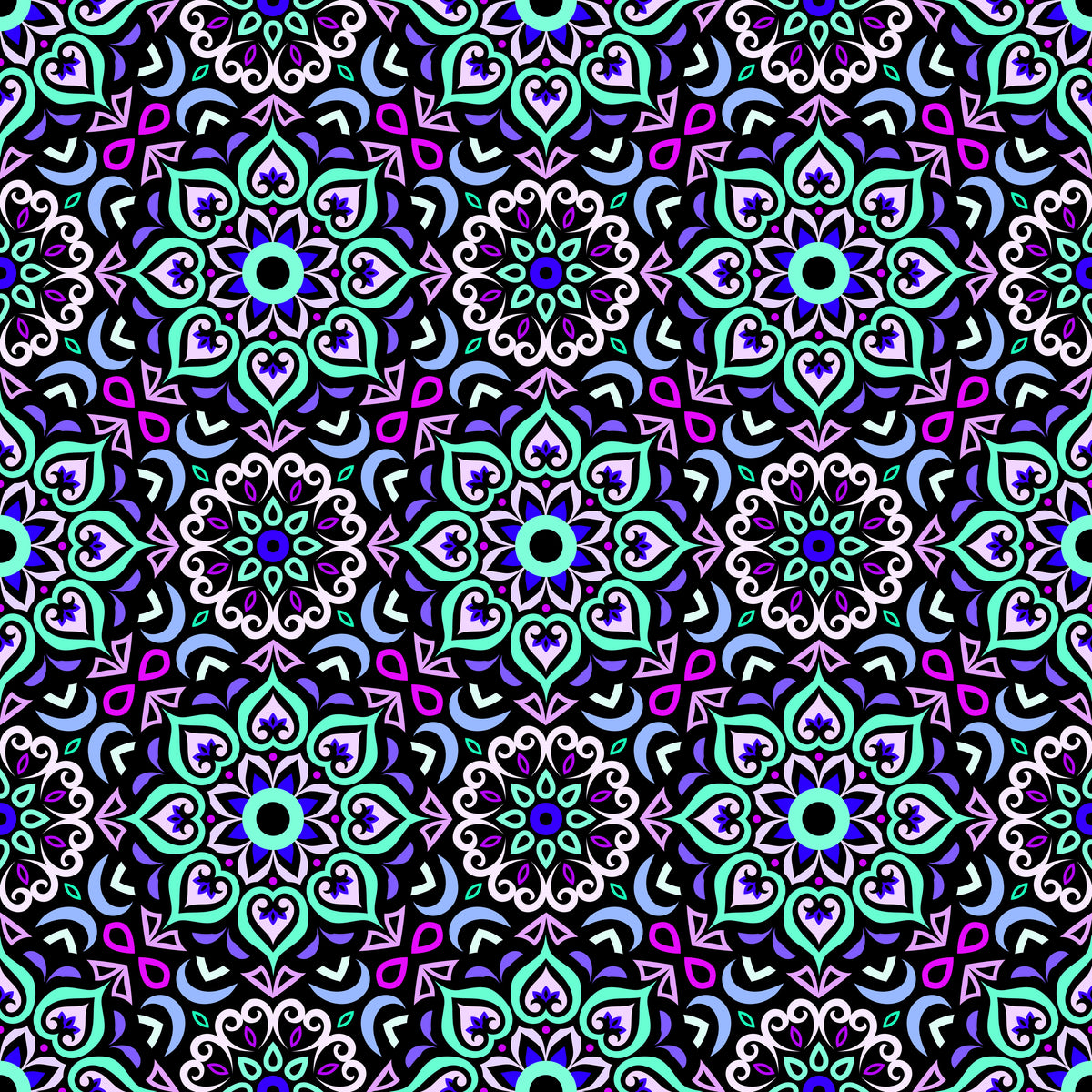 Mandala Fabric - 223