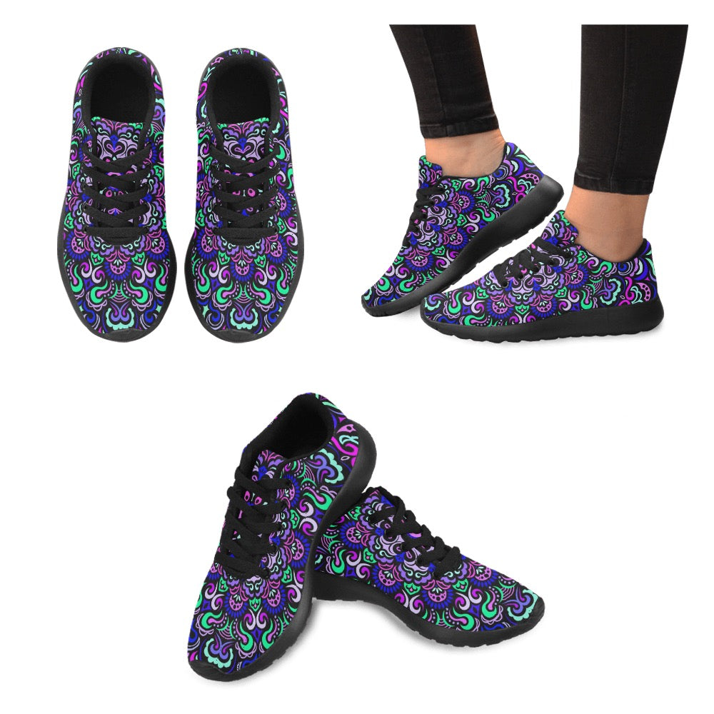 Synchronicity Mandala Kid’s Shoes