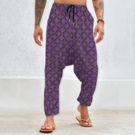 Purple - Red Velvet Harem Pants 216