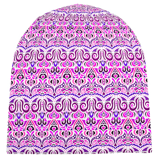 Pink - Purple - Red Velvet Hat